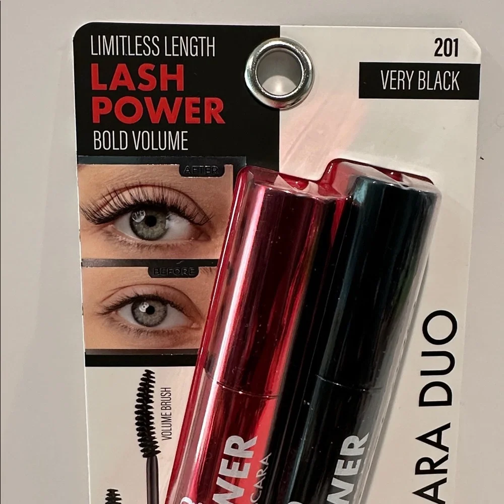 XOXO Limitless Length Lash Power 2 Piece Very Black Mascara.